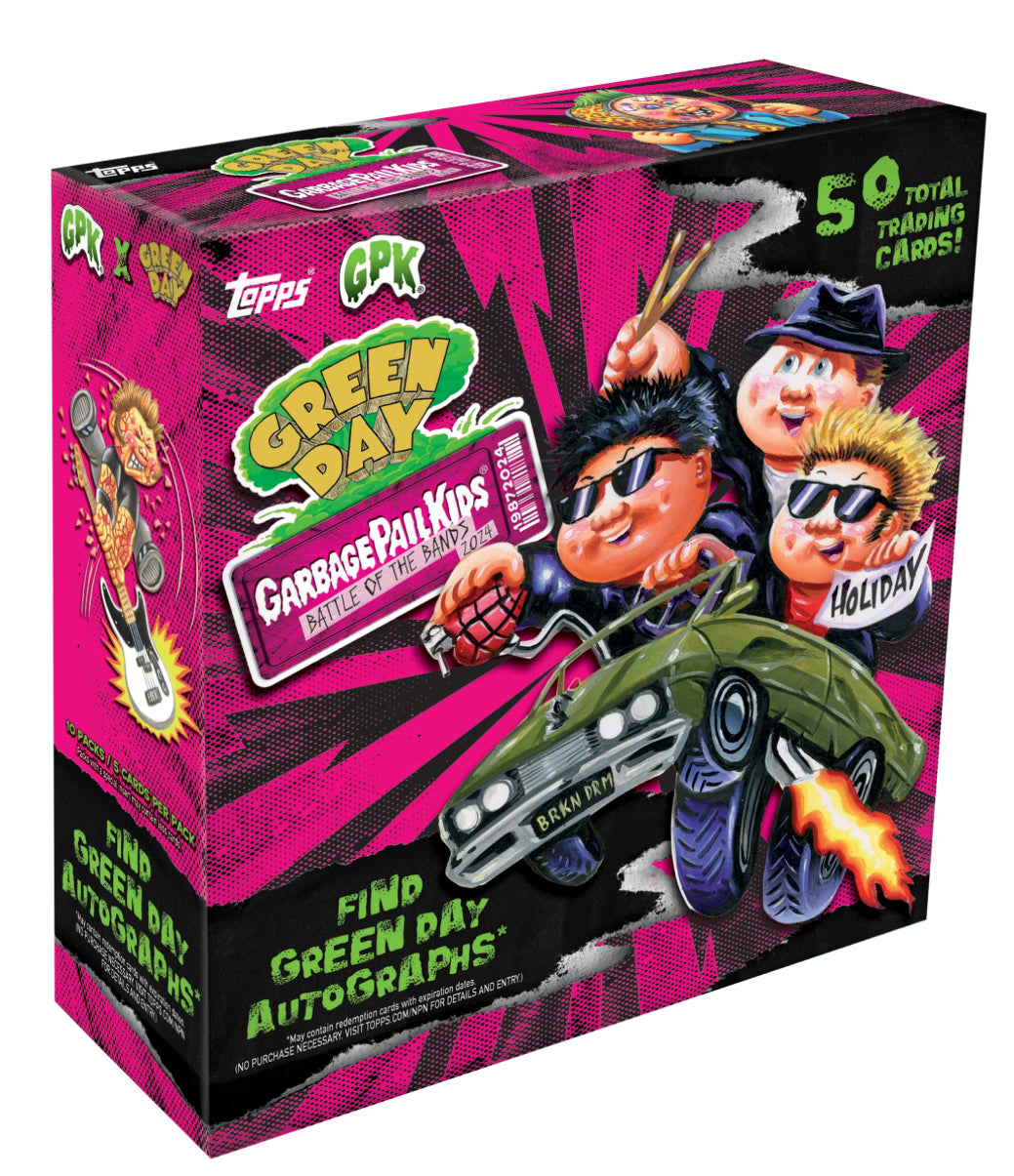 2024 Topps Garbage Pail Kids Battle of the Bands - Green Day (GPK)
