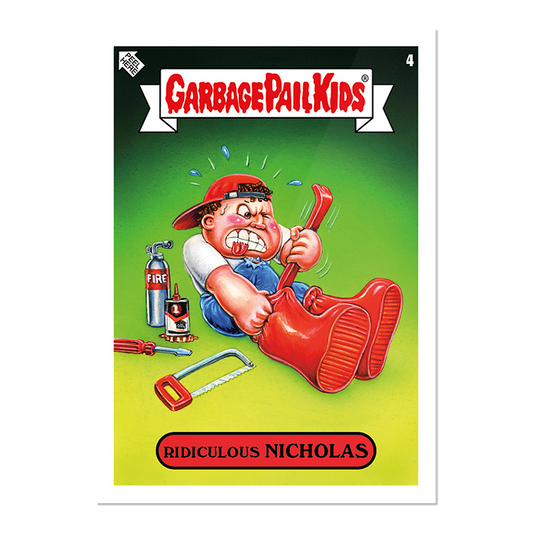2023 Topps Garbage Pail Kids GPK: 2023 Was the Worst - Card #4 Ridiculous Nicholas