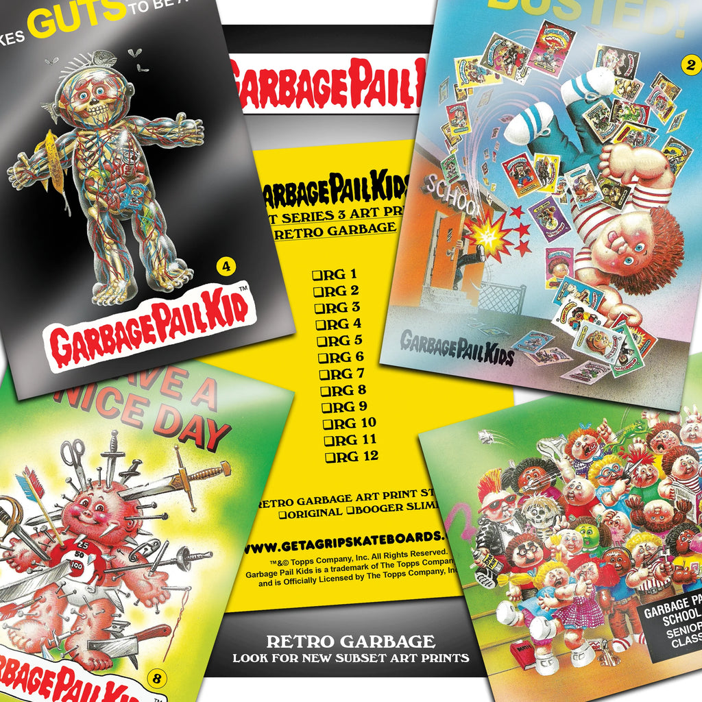 2026 Topps Get-A-Grip Garbage Pail Kids Giant Art Prints (GPK) - Series 3