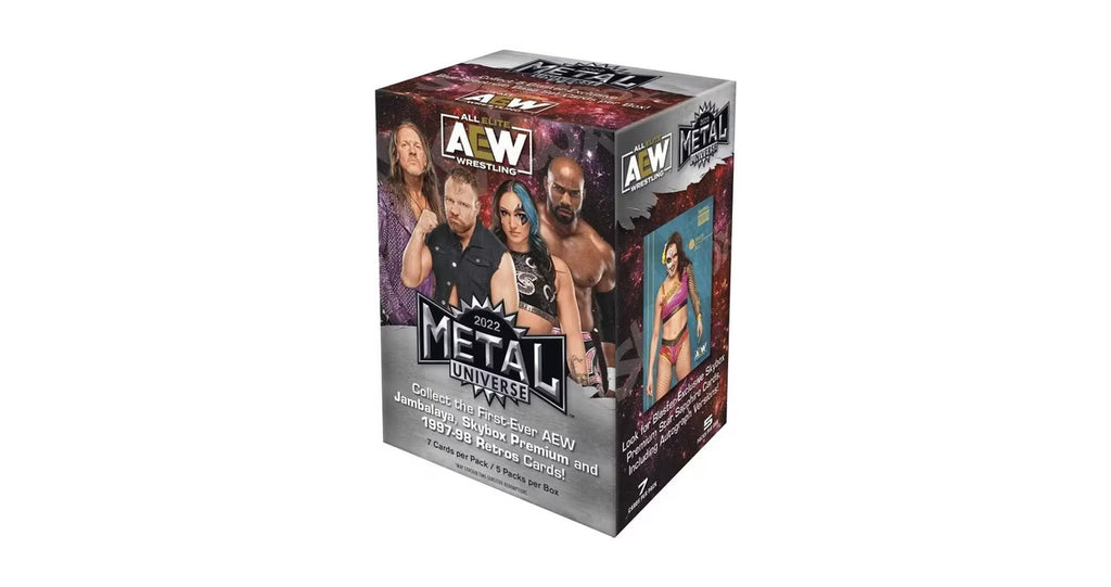 2022 Upper Deck AEW Metal Universe Wrestling Blaster Box