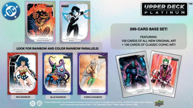 2026 Upper Deck DC Platinum Trading Cards