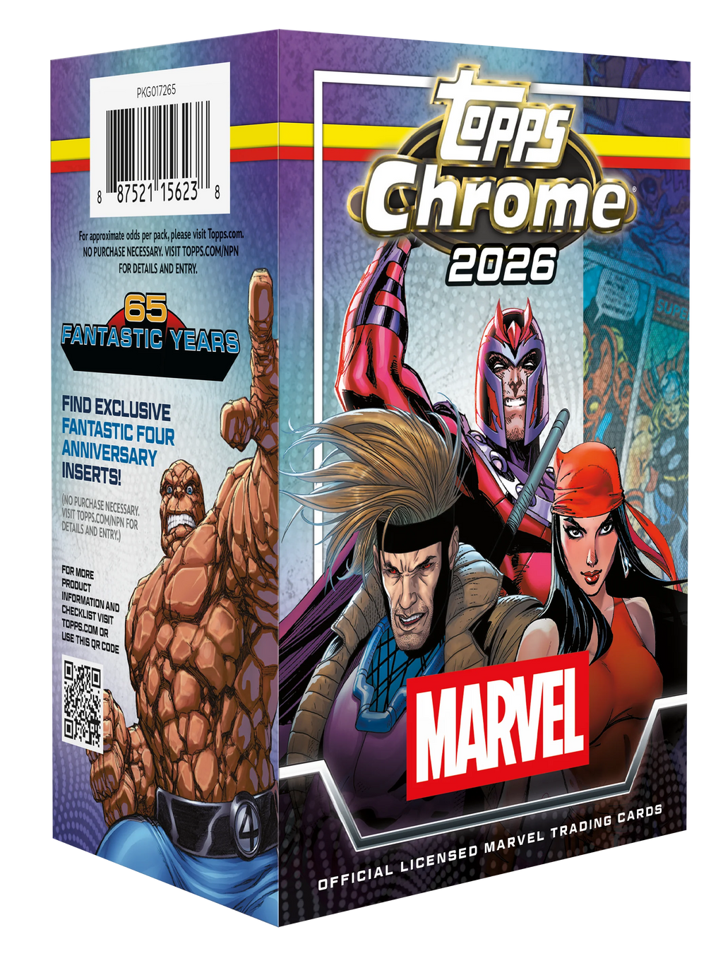 2026 Topps Chrome® Marvel Comics - Value Box