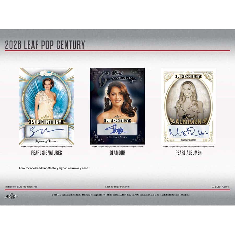 2026 Leaf Metal Pop Century Hobby Box