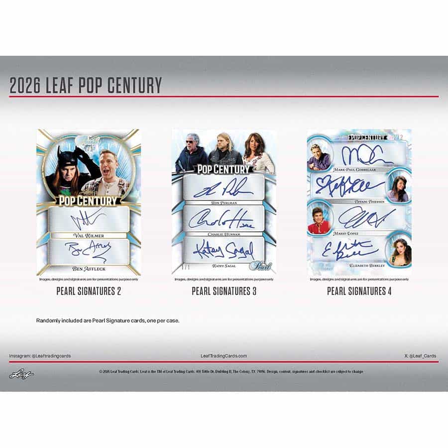 2026 Leaf Metal Pop Century Hobby Box