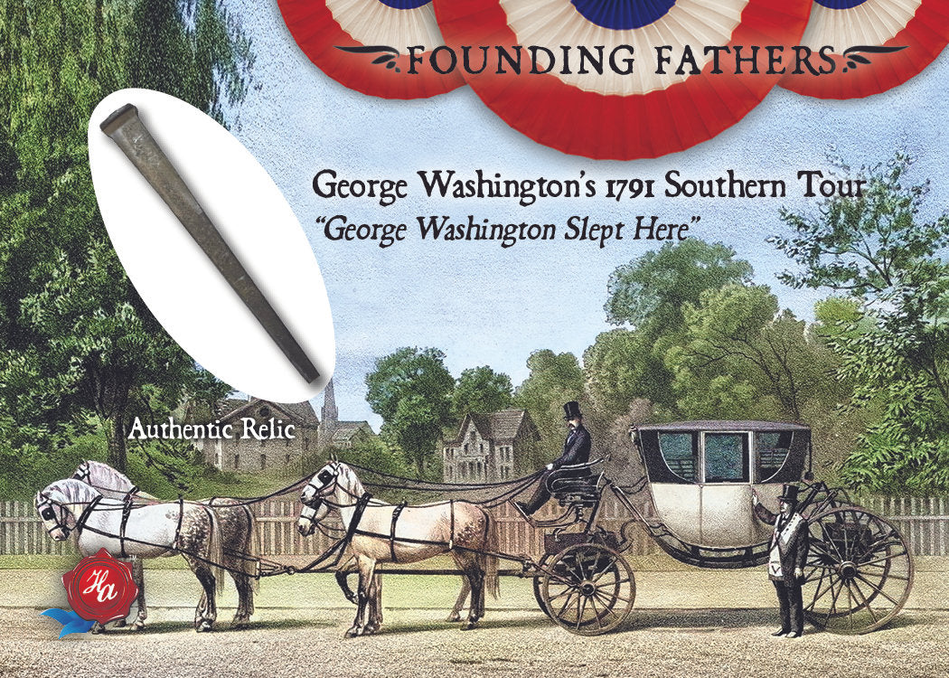 2025 Historic Autographs Founding Fathers 4-pack, 4-Hit Box