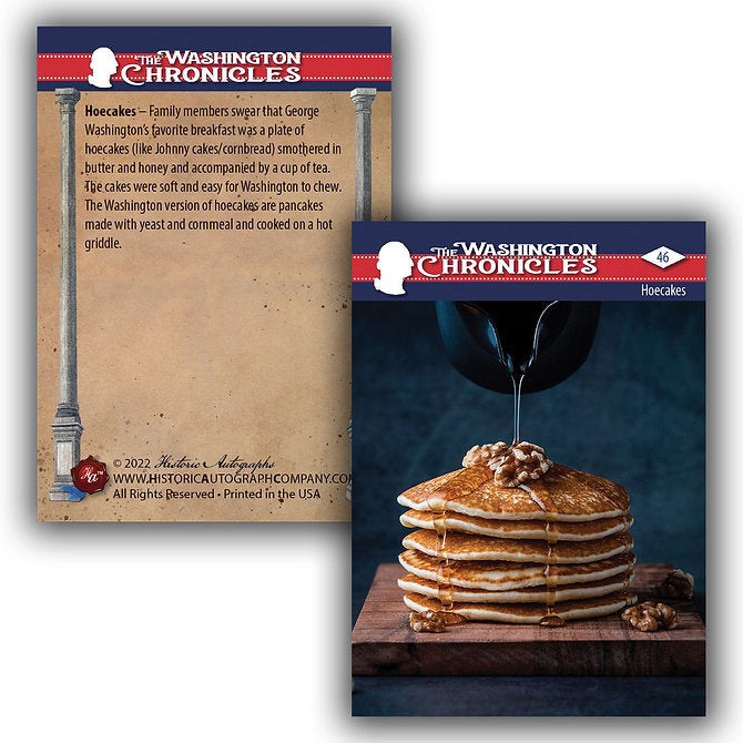 2022 Historic Autographs Washington Chronicles Blaster Box