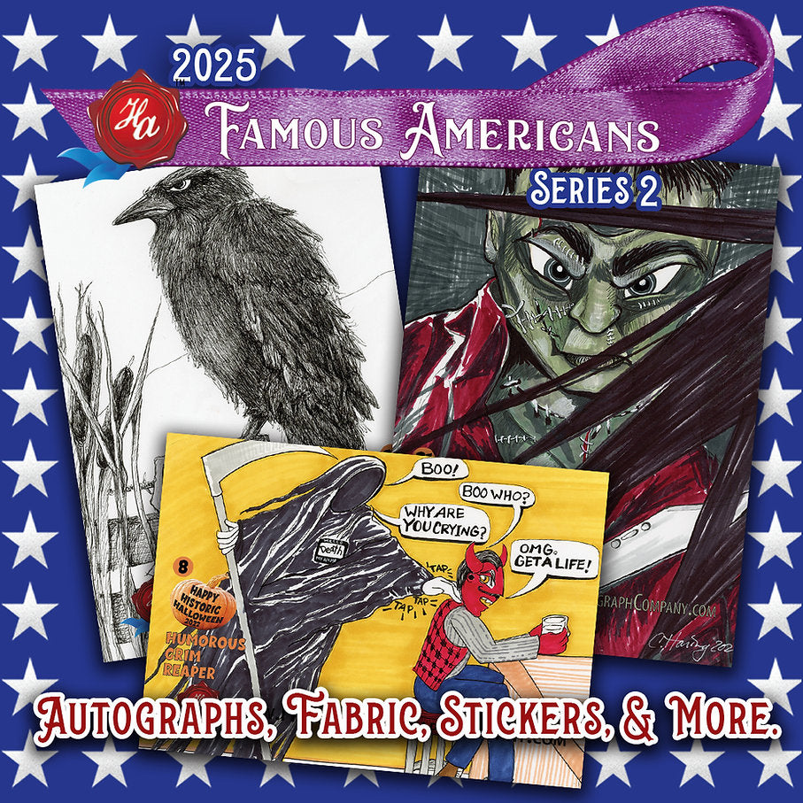 2025 Historic Autographs Famous Americans 2 Hobby Box