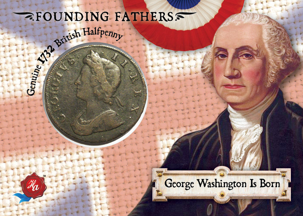 2025 Historic Autographs Founding Fathers 4-pack, 4-Hit Box