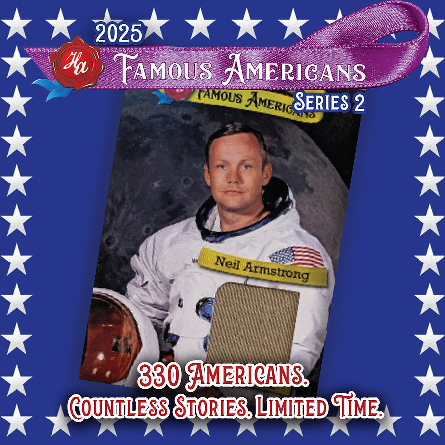 2025 Historic Autographs Famous Americans 2 Hobby Box