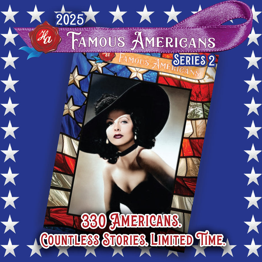 2025 Historic Autographs Famous Americans 2 Hobby Box