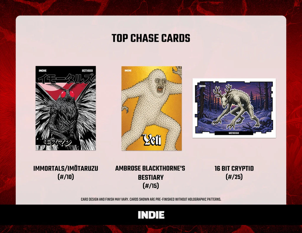 2026 INDIE Cryptid Anthology Trading Cards