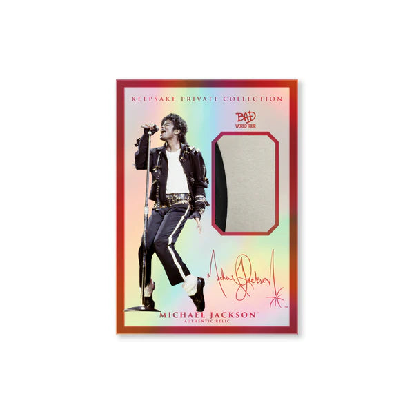 2026 Keepsake Michael Jackson Bad World Tour Keepsake Holo Breaker Box