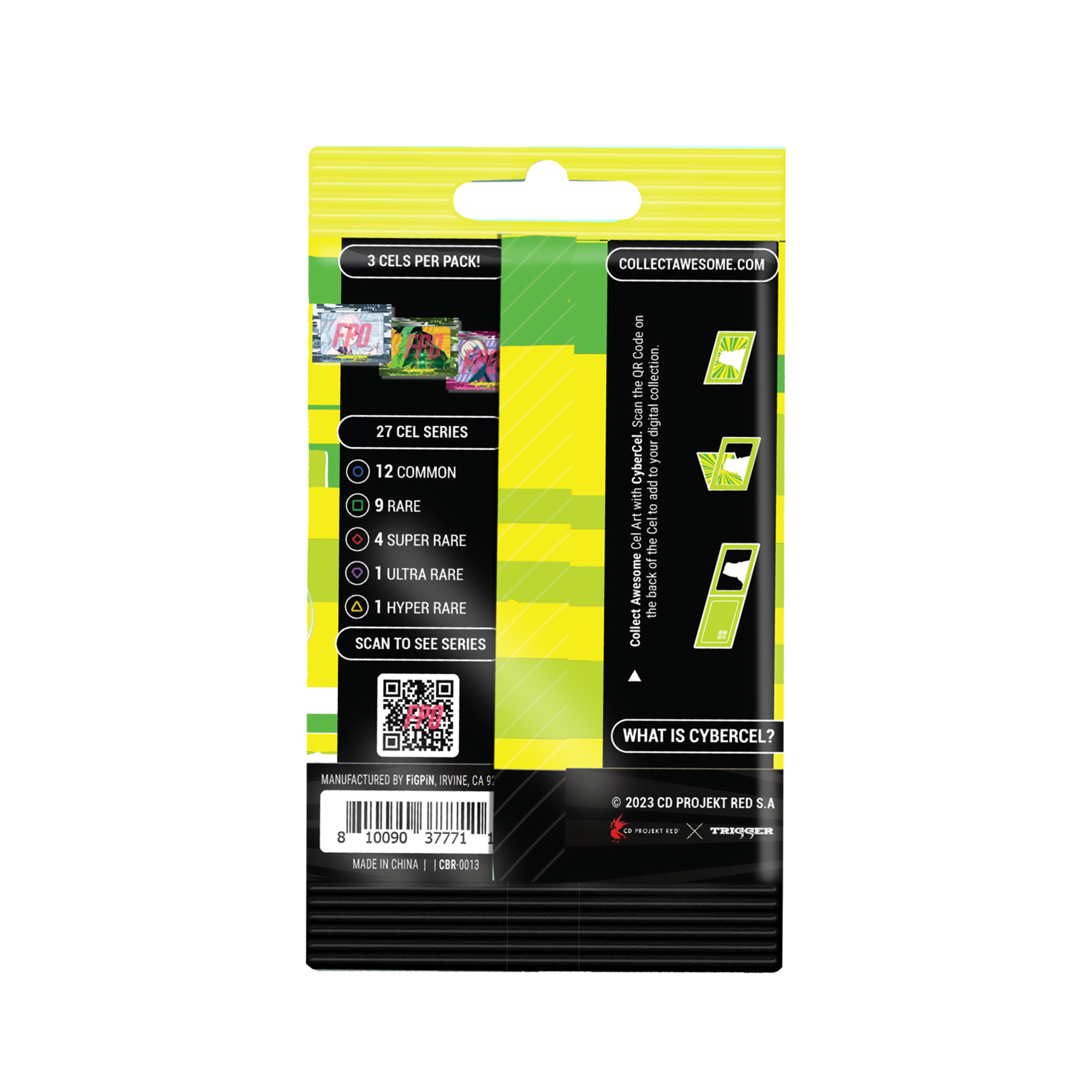 2024 CYBERCEL Cyberpunk Edgerunners Series 1 -  Single Pack