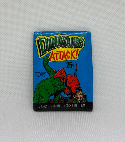 1988 Topps Dinosaurs Attack - Single Pack