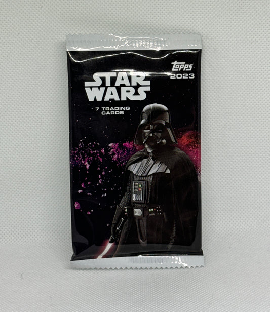 2023 Topps Star Wars Flagship Hobby Pack Trading Cards - Single Pack