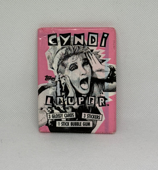 1985 Topps Cyndi Lauper Trading Cards - Single Pack