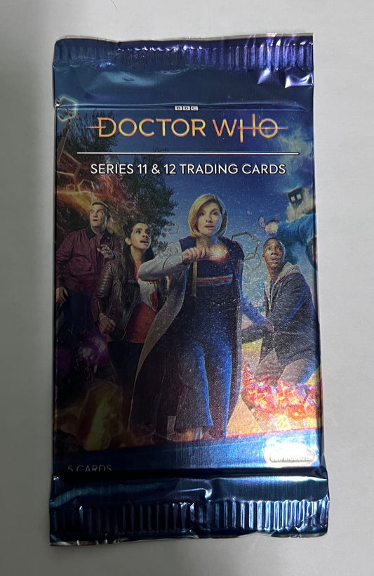 2022 Rittenhouse Doctor Who Series 11 & 12 Hobby Box Packs