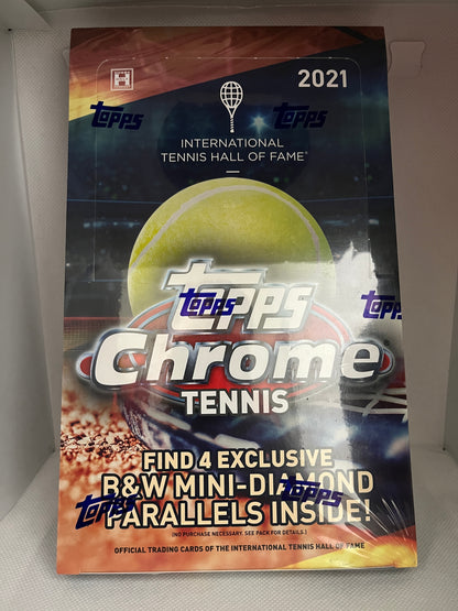 2021 Topps Chrome Tennis Hobby LITE Box