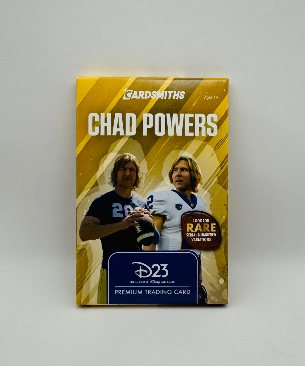 2026 Cardsmiths Chad Powers - D23 Exclusive - Single Encased Card