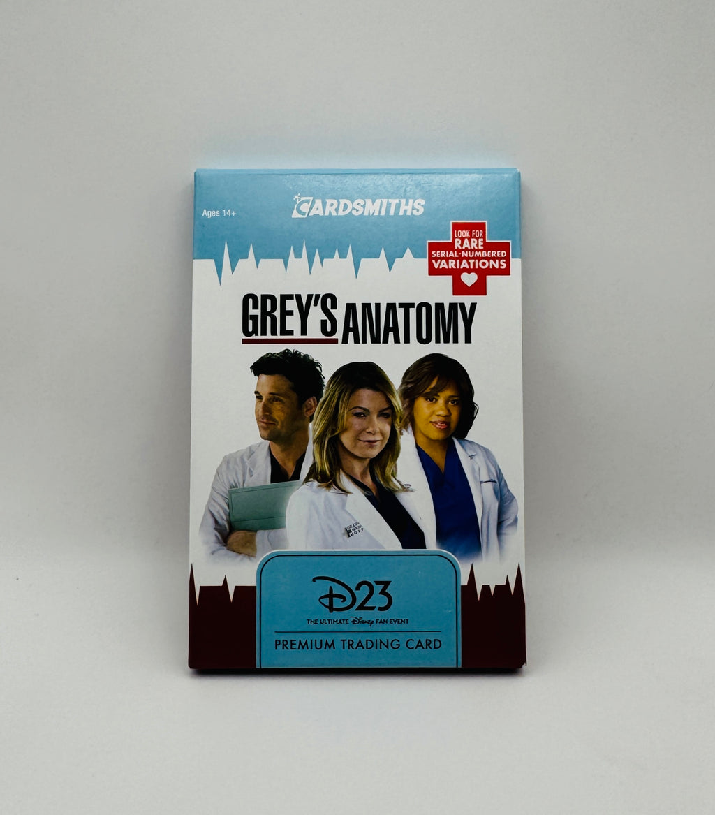 2026 Cardsmiths Grey's Anatomy - D23 Exclusive - Single Encased Card