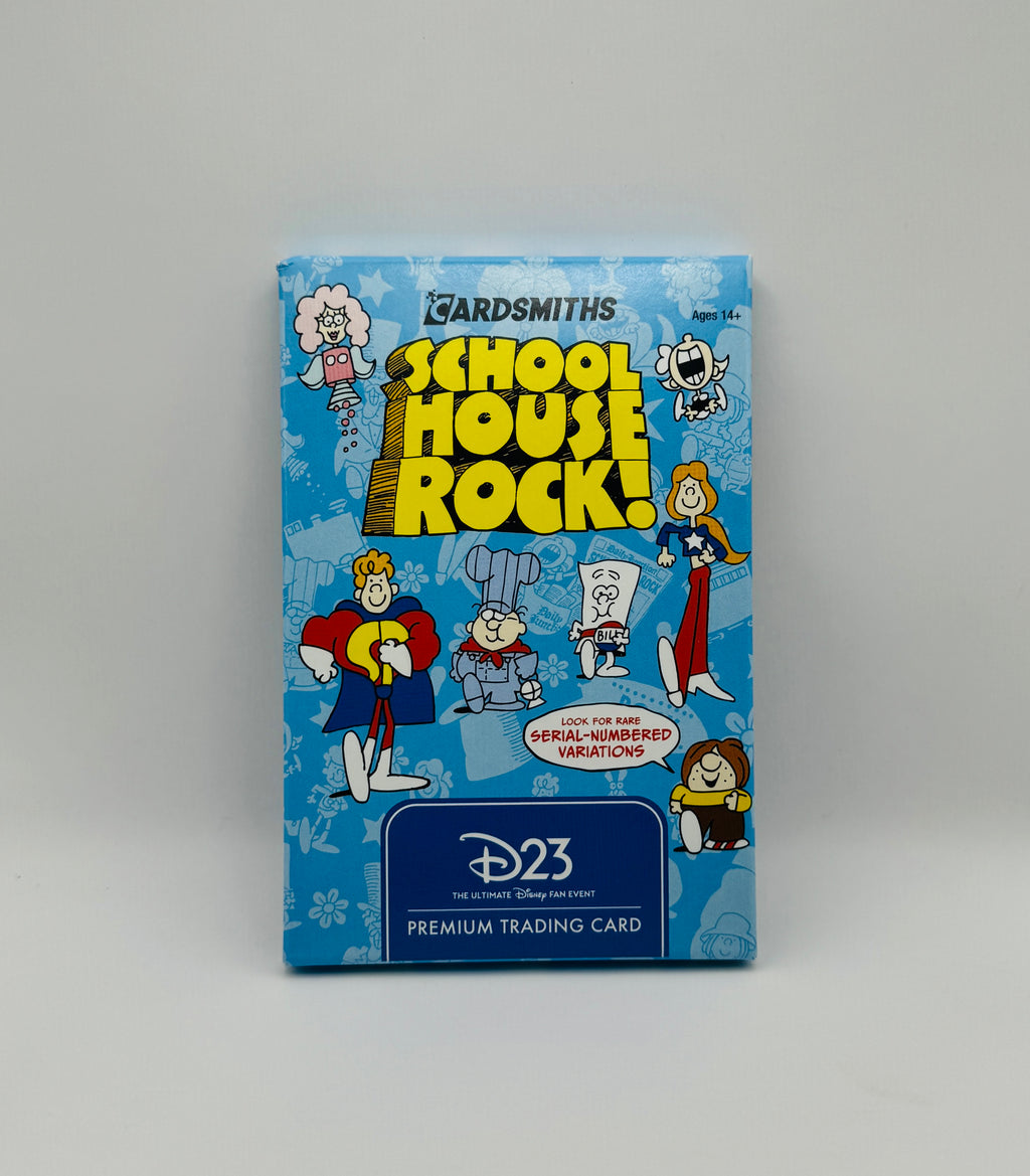 2026 Cardsmiths School House Rock - D23 Exclusive - Single Encased Card