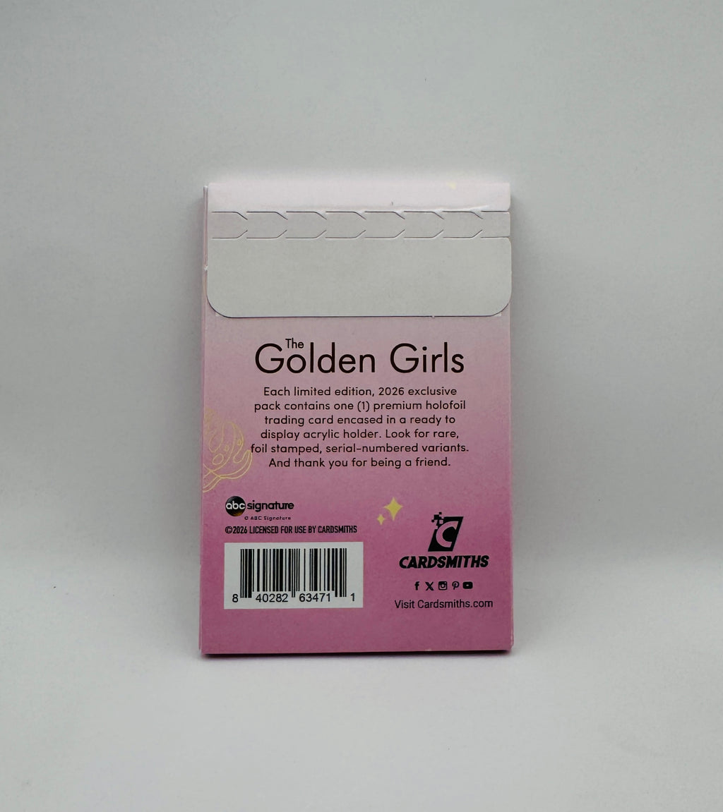 2026 Cardsmiths Golden Girls - D23 Exclusive - Single Encased Card