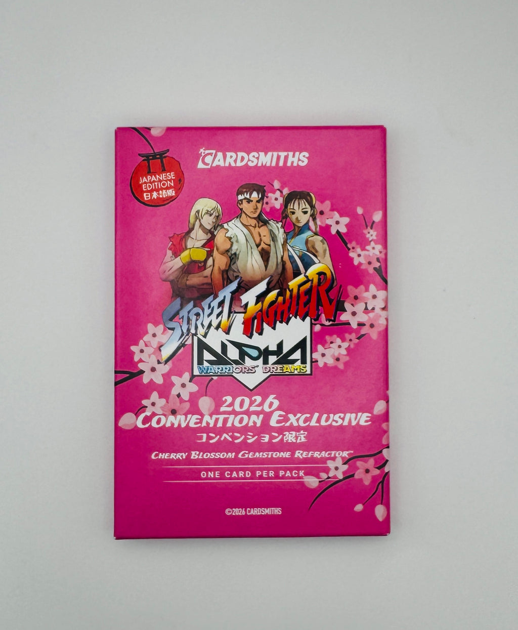 2026 Cardsmiths Street Fighter Alpha Convention Exclusive - Single Slabbed Card