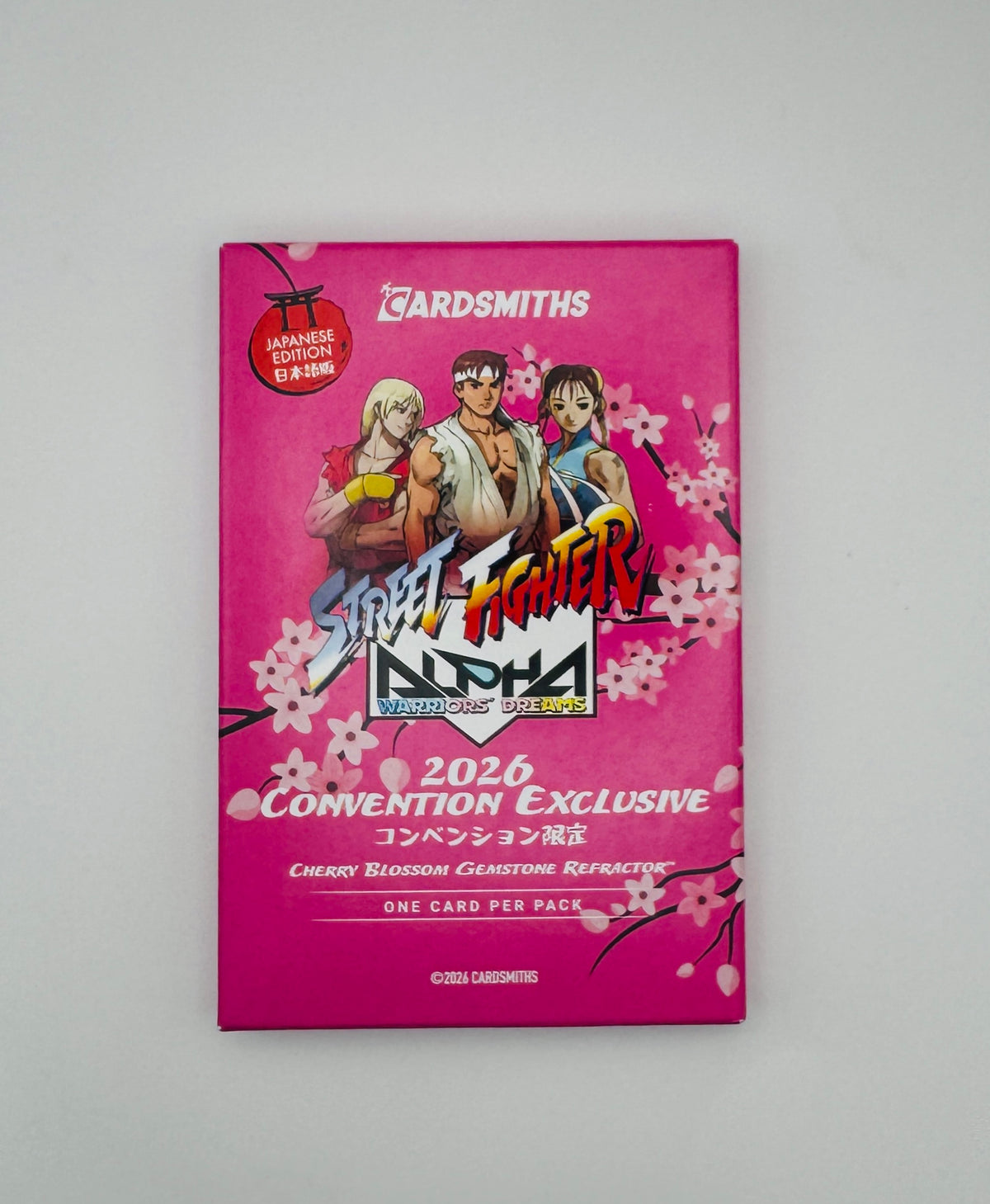 2026 Cardsmiths Street Fighter Alpha Convention Exclusive - Single Slabbed Card