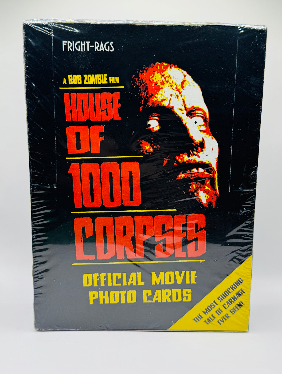 2003 Fright Rags House of 1000 Corpses - Sealed Wax Pack Box