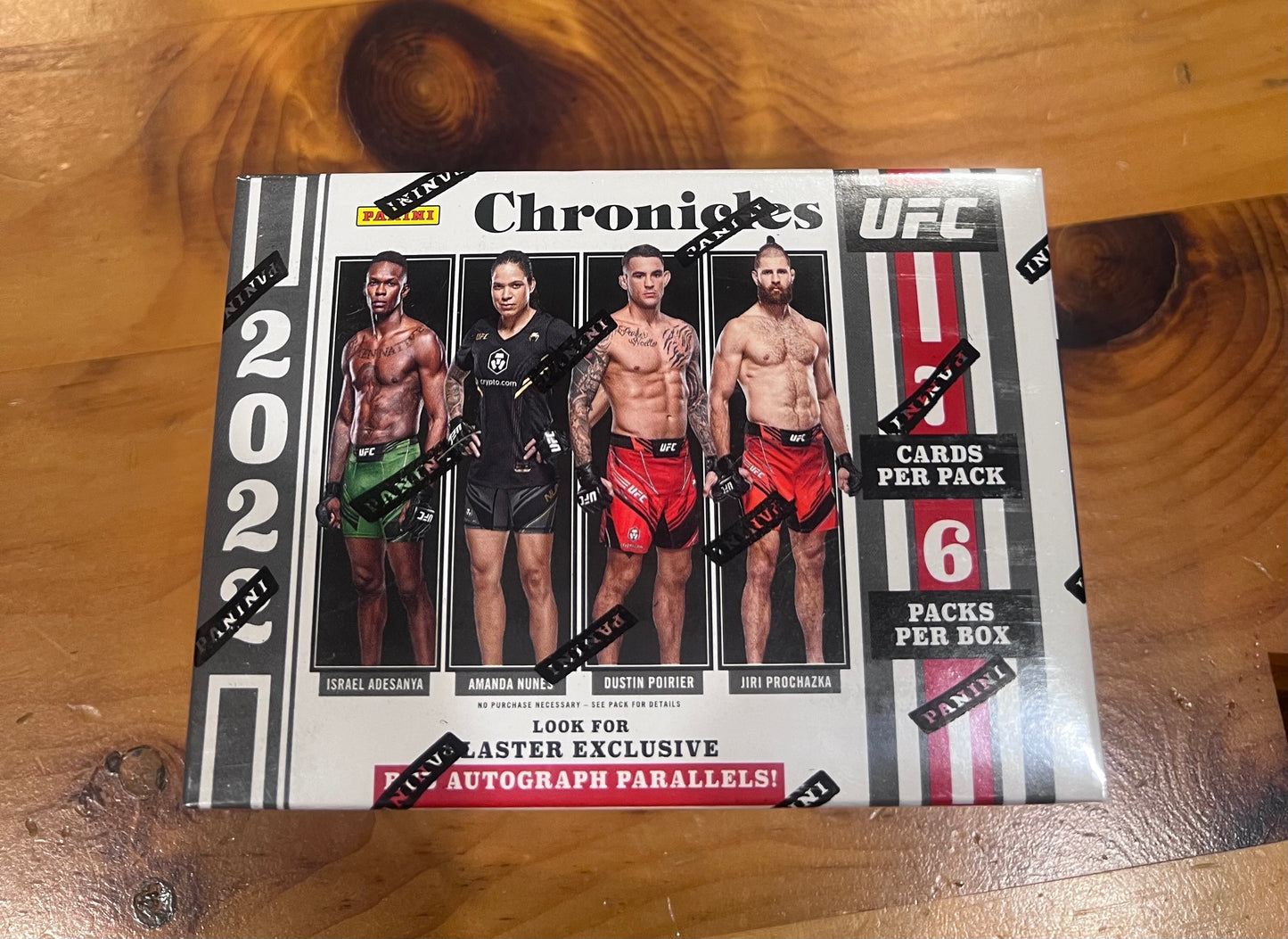 2022 Panini Chronicles UFC 6-Pack Blaster Box