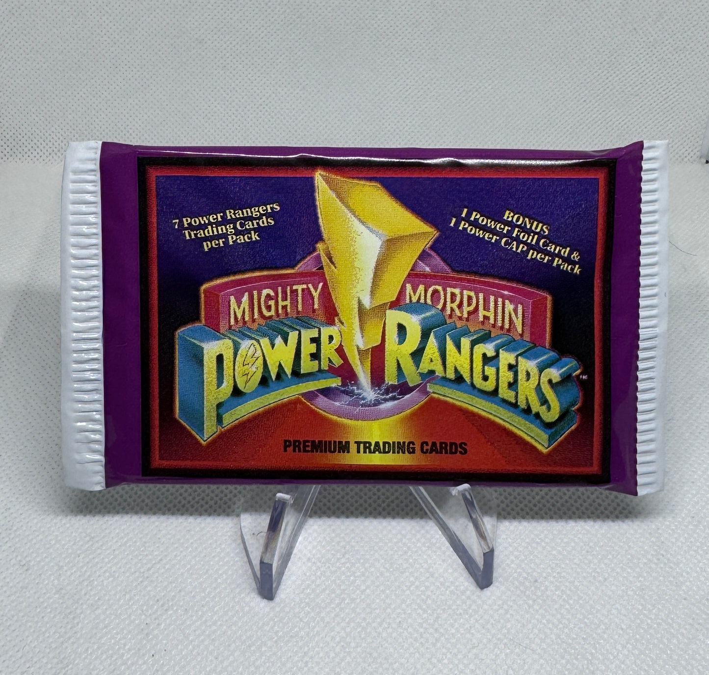 1994 Collect-A-Card Might Morphin Power Ranger - Single Pack