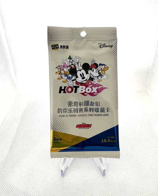 2023 Kakawow HOTBox: Mickey & Friends Cheerful Times Trading Cards Hobby Pack