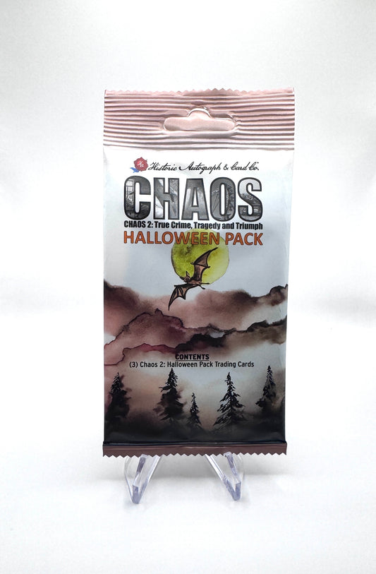 2024 HA Historic Autographs Chaos Halloween Pack