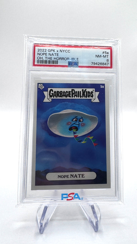 2022 Topps Garbage Pail Kids x NYCC Oh the Horror-ible Nope Noah #5b PSA 9