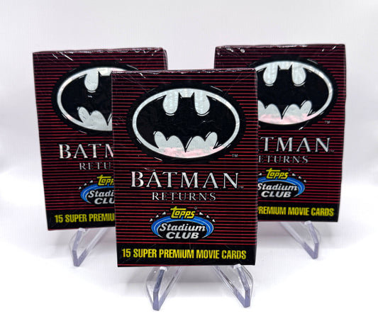 1991 Topps Stadium Club Batman Returns Bundle