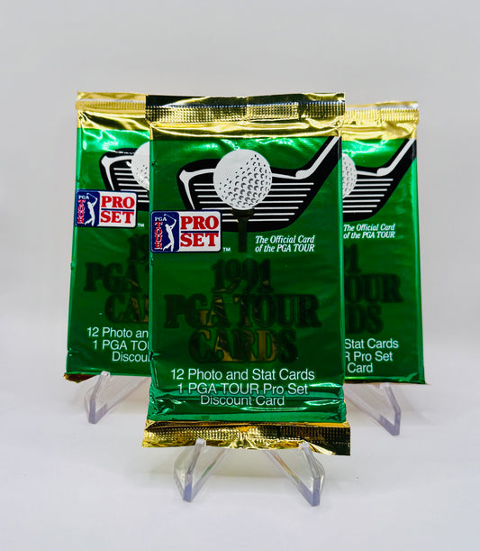 1991 ProSet PGA Tour - 3 Pack Bundle
