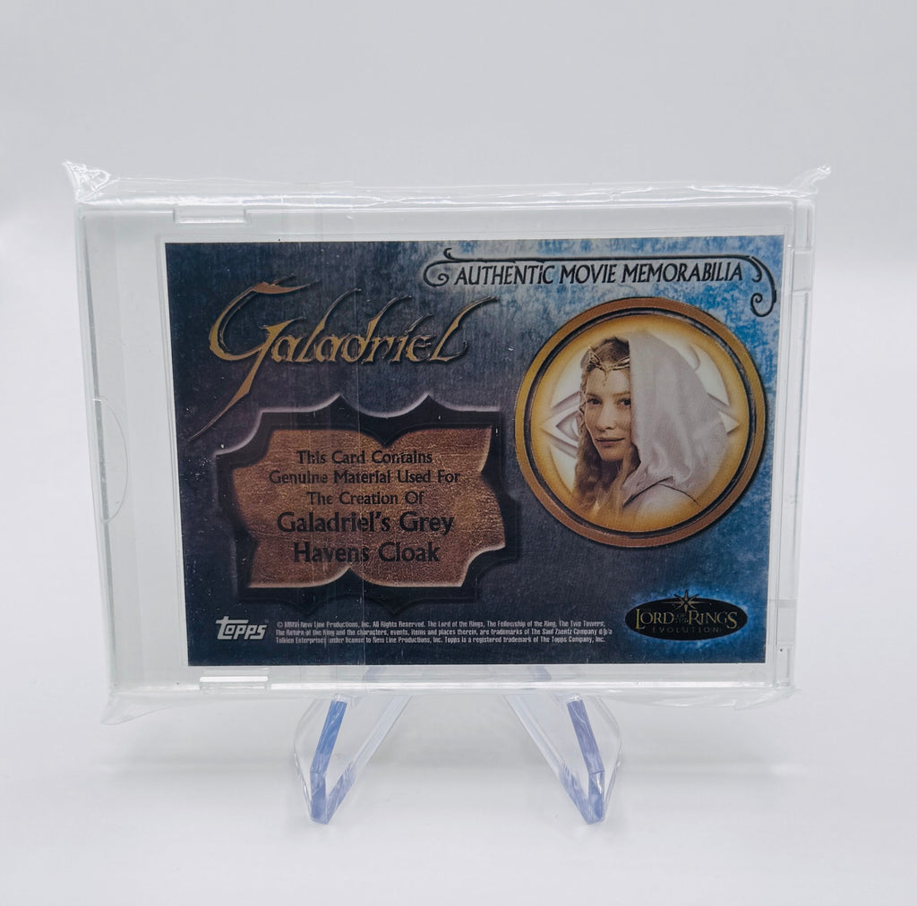 2006 Lord of the Rings Evolution Movie Memorabilia - Galadriel's Grey Havens Cloak