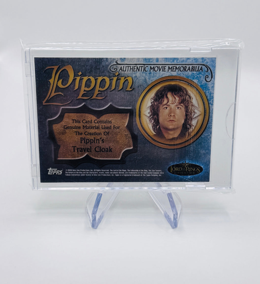 2006 Lord of the Rings Evolution Movie Memorabilia - Pippin's Travel Cloak