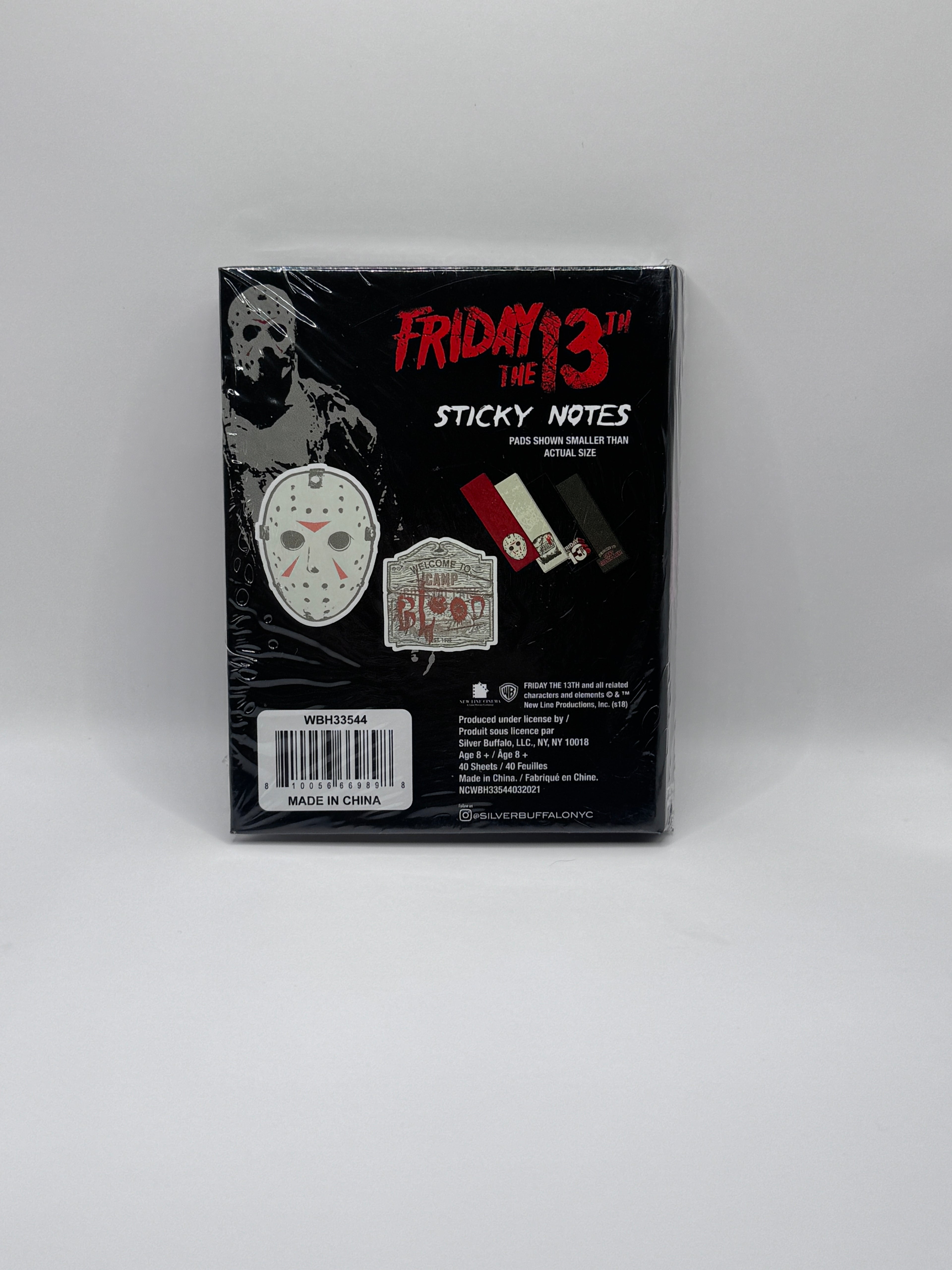 Friday the 13th Sticky Note Set