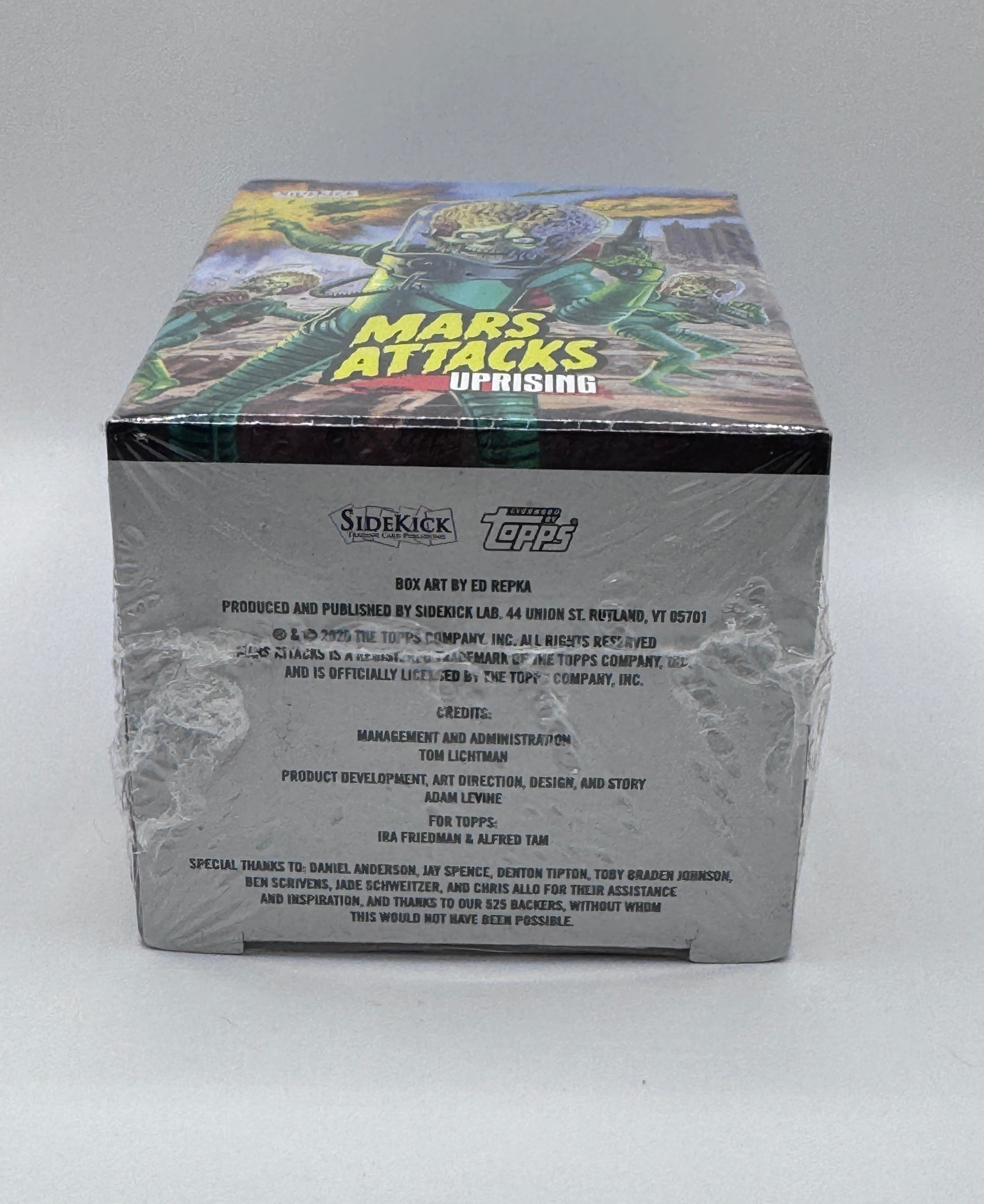 2020 Sidekick Lab Mars Attacks Uprising Base Set Box