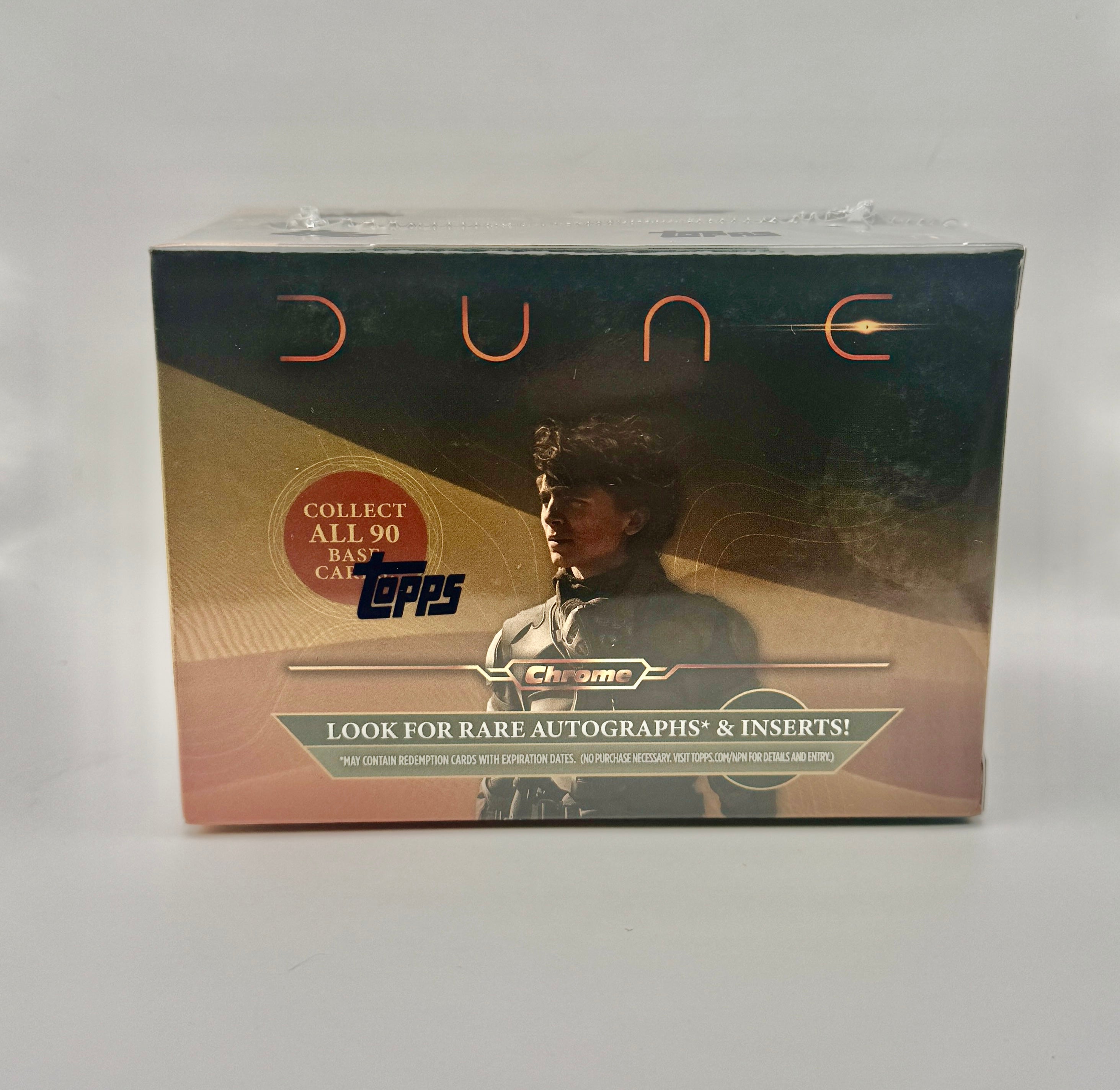 2025 Topps Dune Chrome 7-Pack Blaster Box