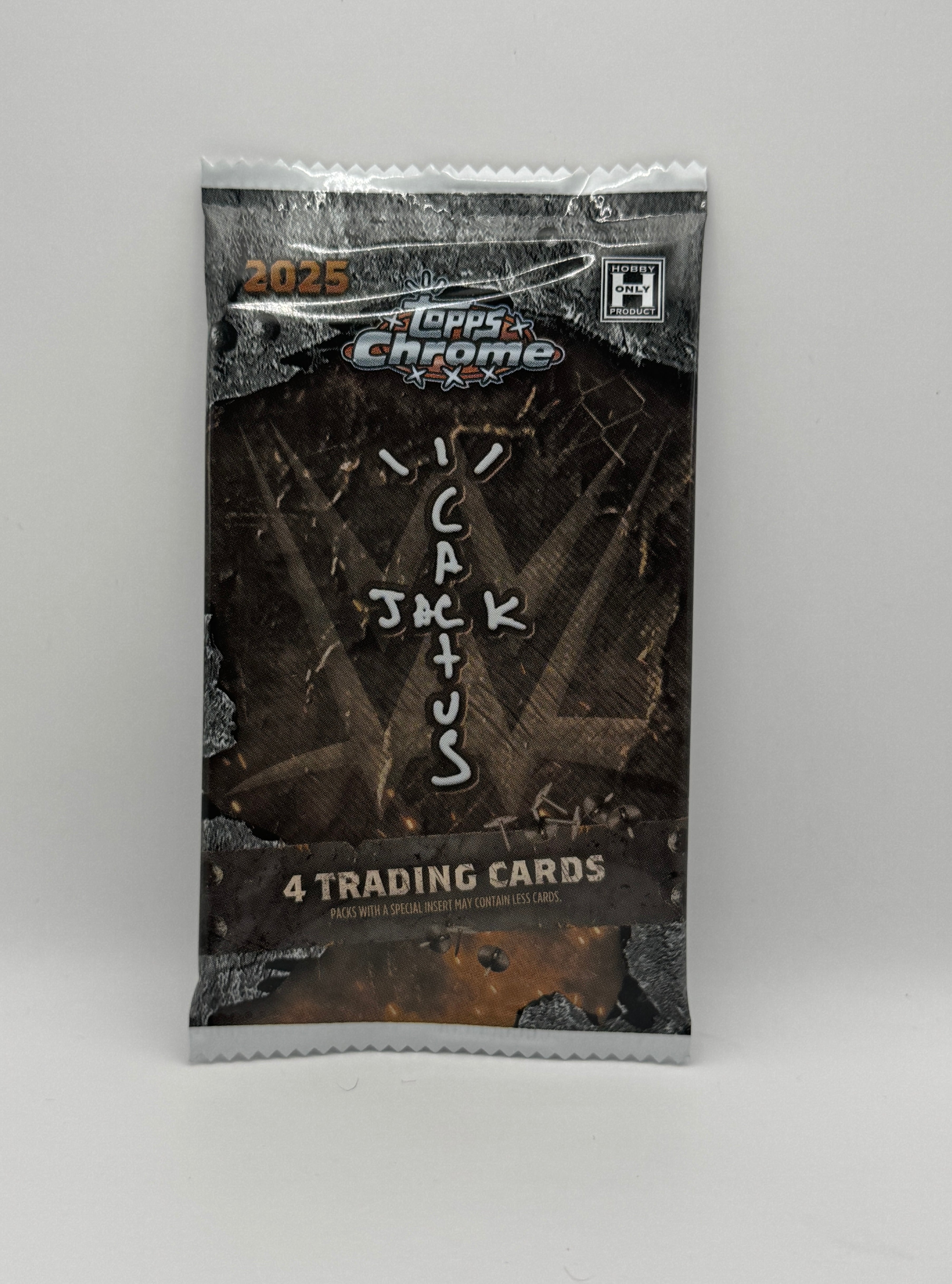 2025 Topps Chrome WWE x Cactus Jack Wrestling - Single Hobby Pack