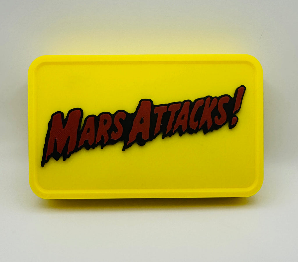 Mars Attacks Card Storage Box & 2 Packs of Cards