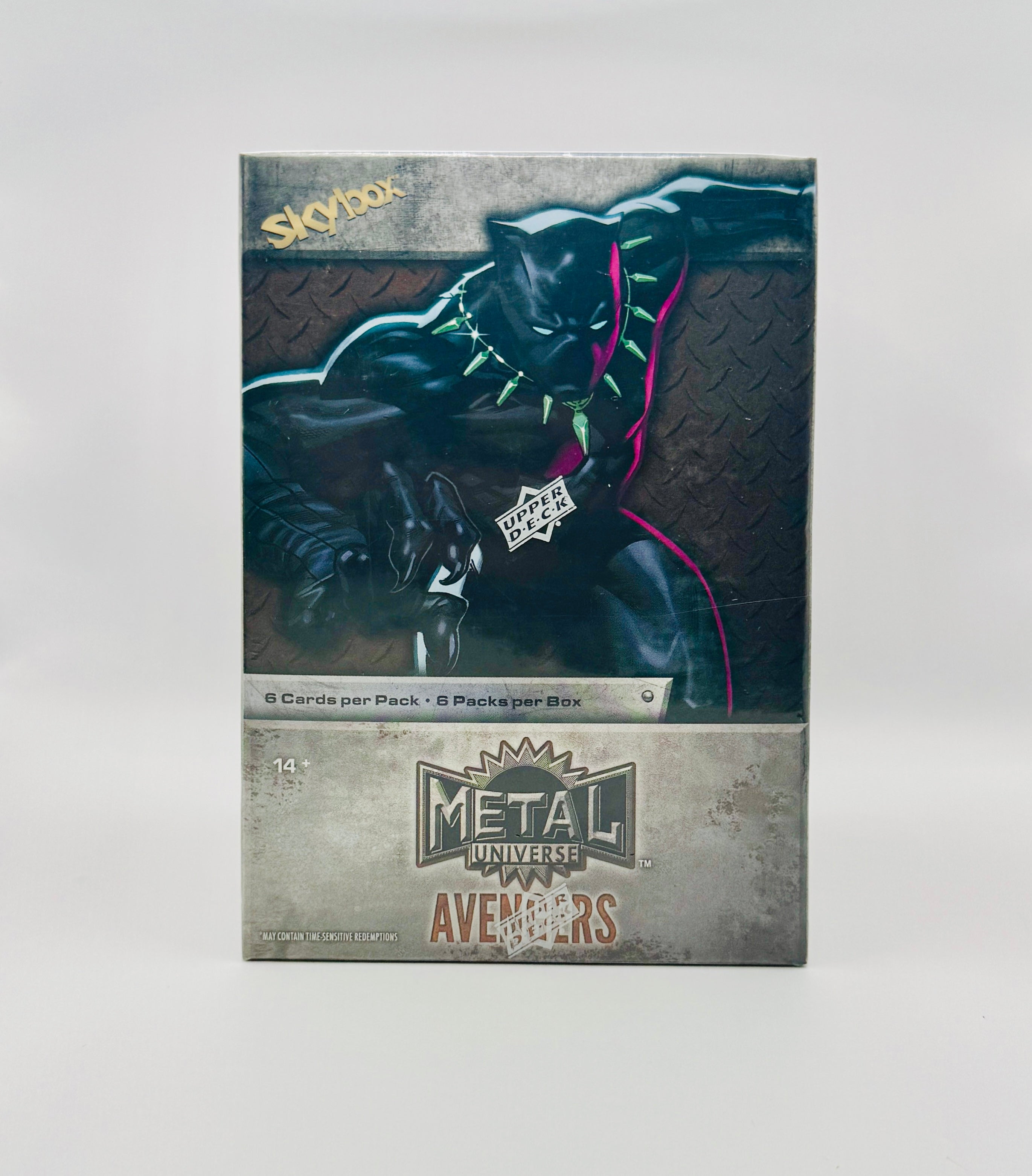 2024 Marvel Metal Universe Avengers Trading Cards 6-Pack Blaster Box - Case Fresh