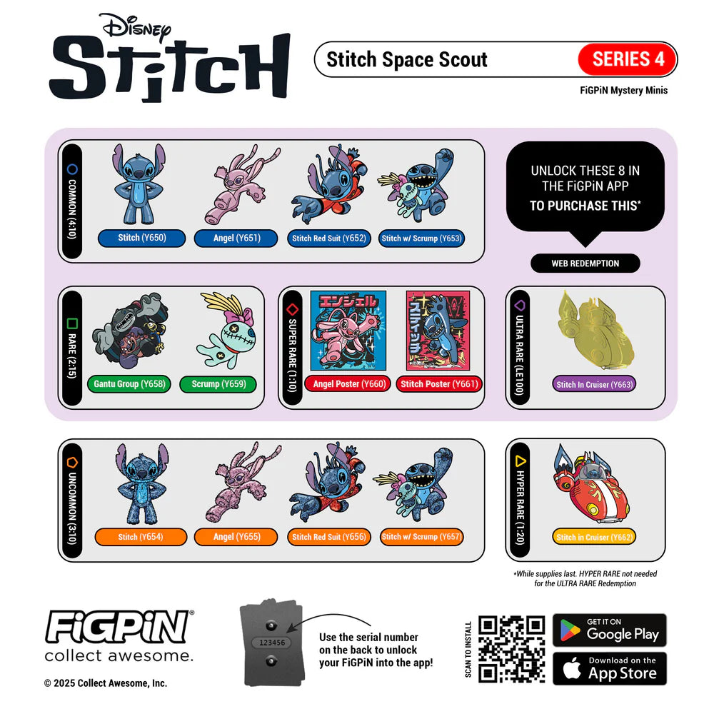 FiGPiN - Lilo & Stitch Series 4