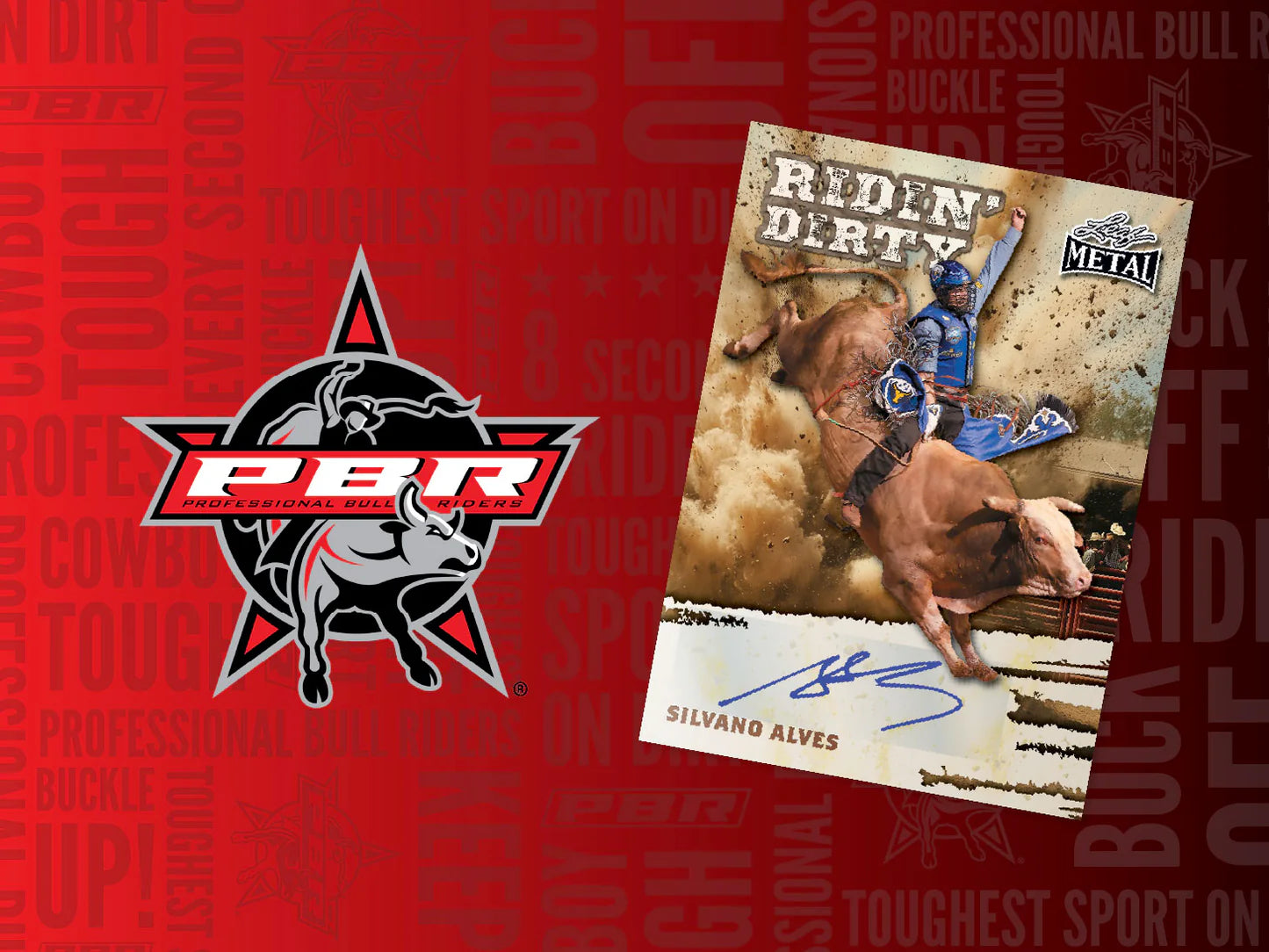 2024 Leaf Metal PBR Professional Bull Riders Hobby Box