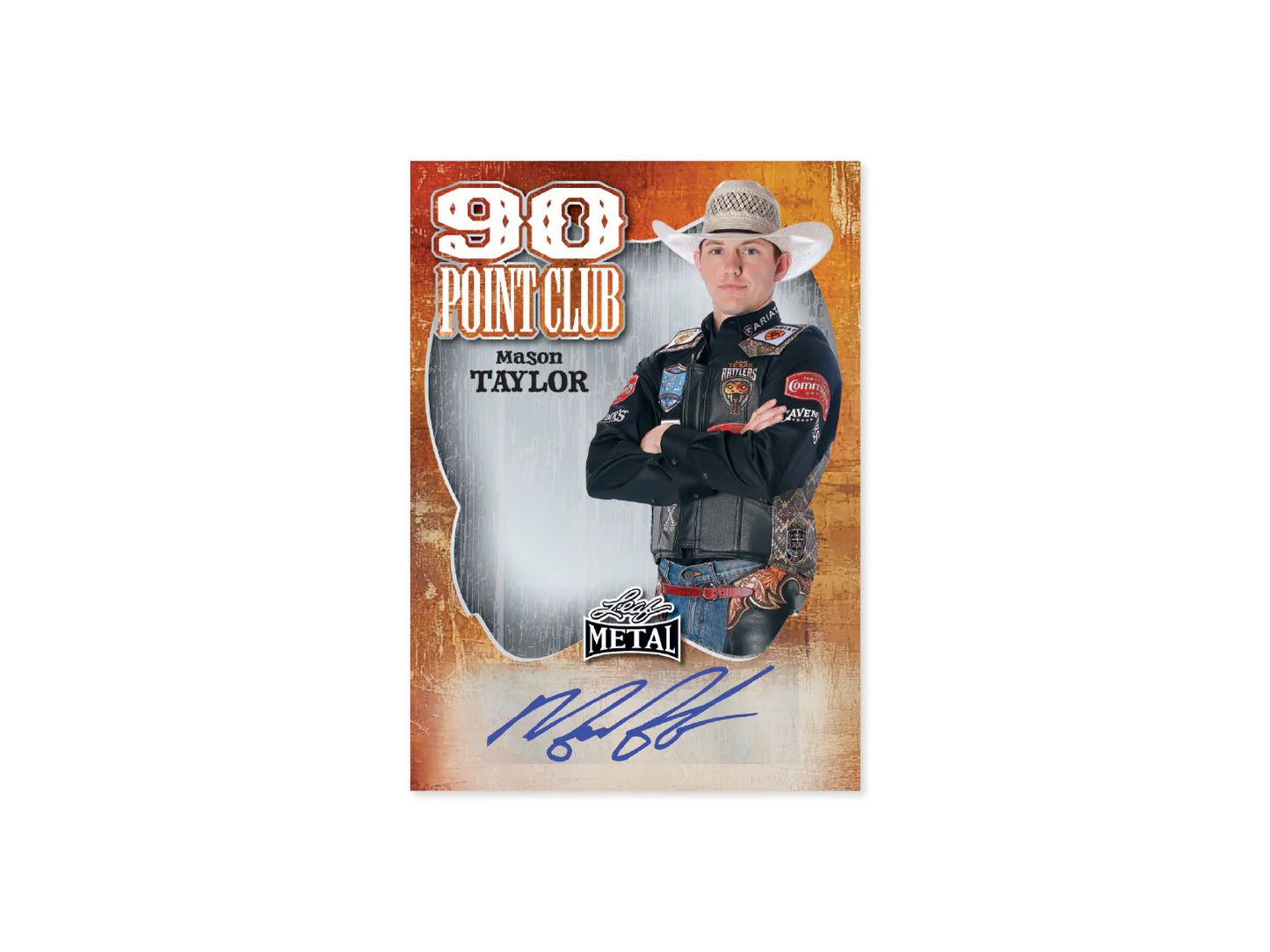 2024 Leaf Metal PBR Professional Bull Riders Hobby Box