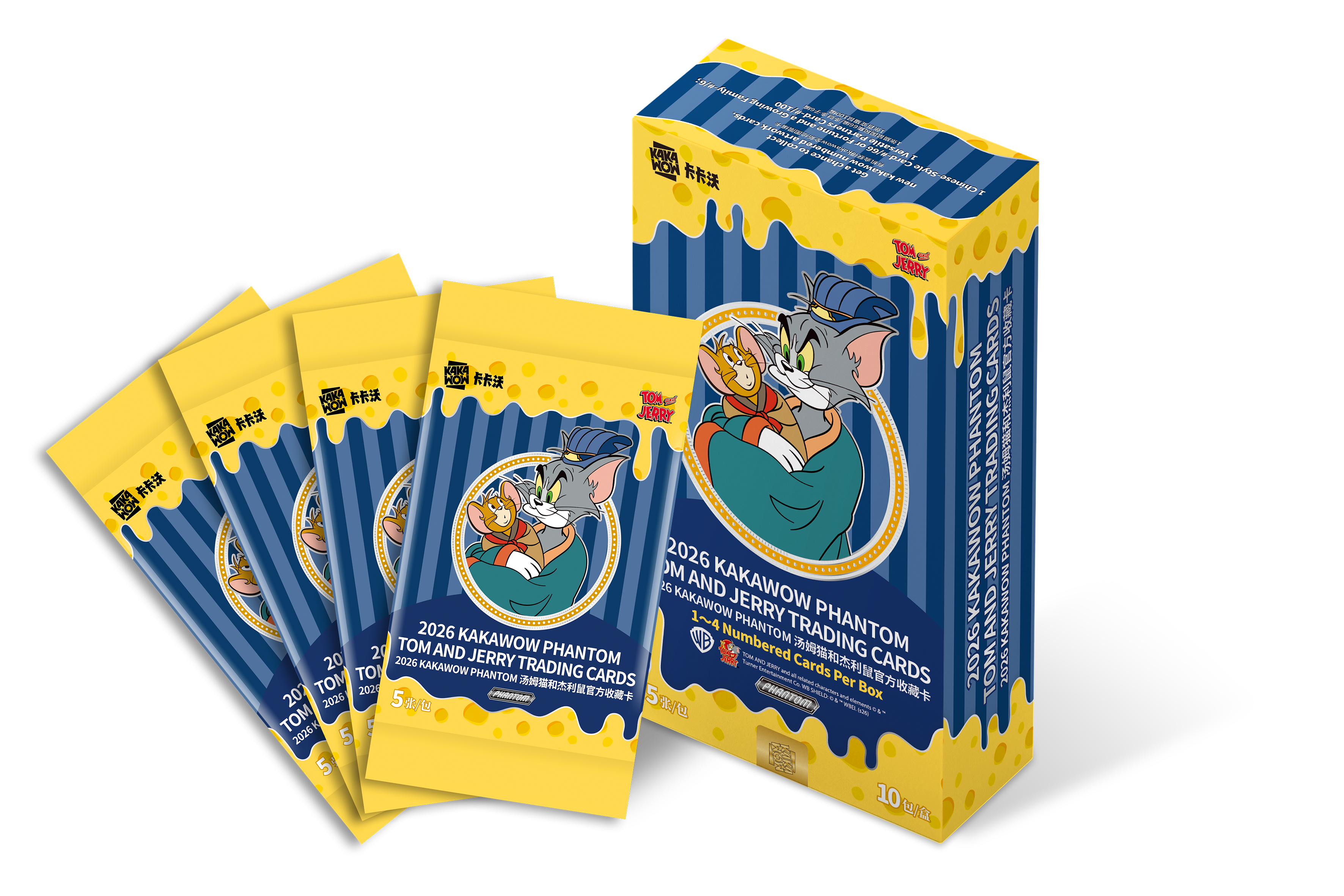 2026 Kakawow Tom & Jerry Trading Cards - Hobby Box
