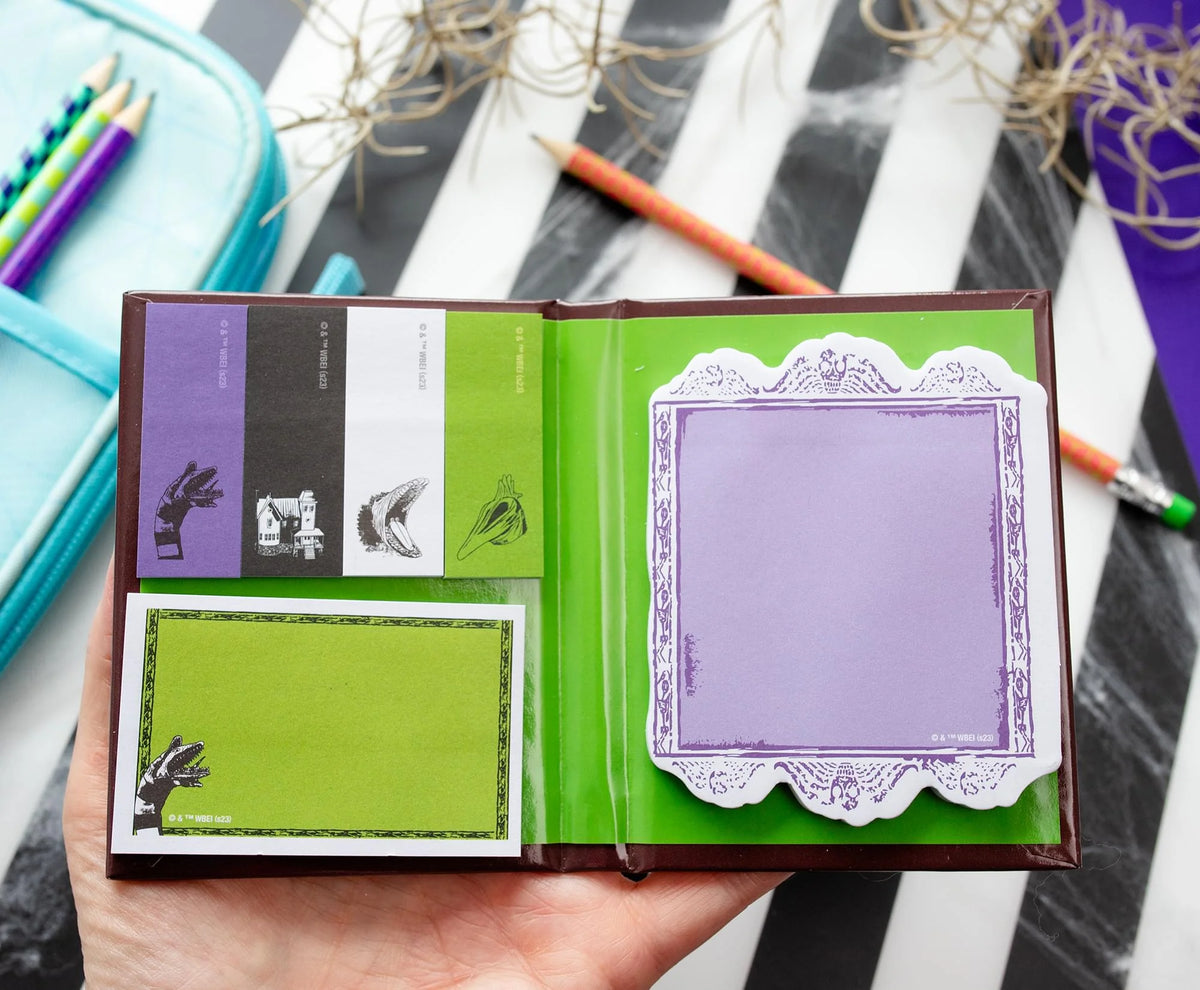 Beetlejuice Handbook For The Recently Deceased Sticky Note and Tab Box Set