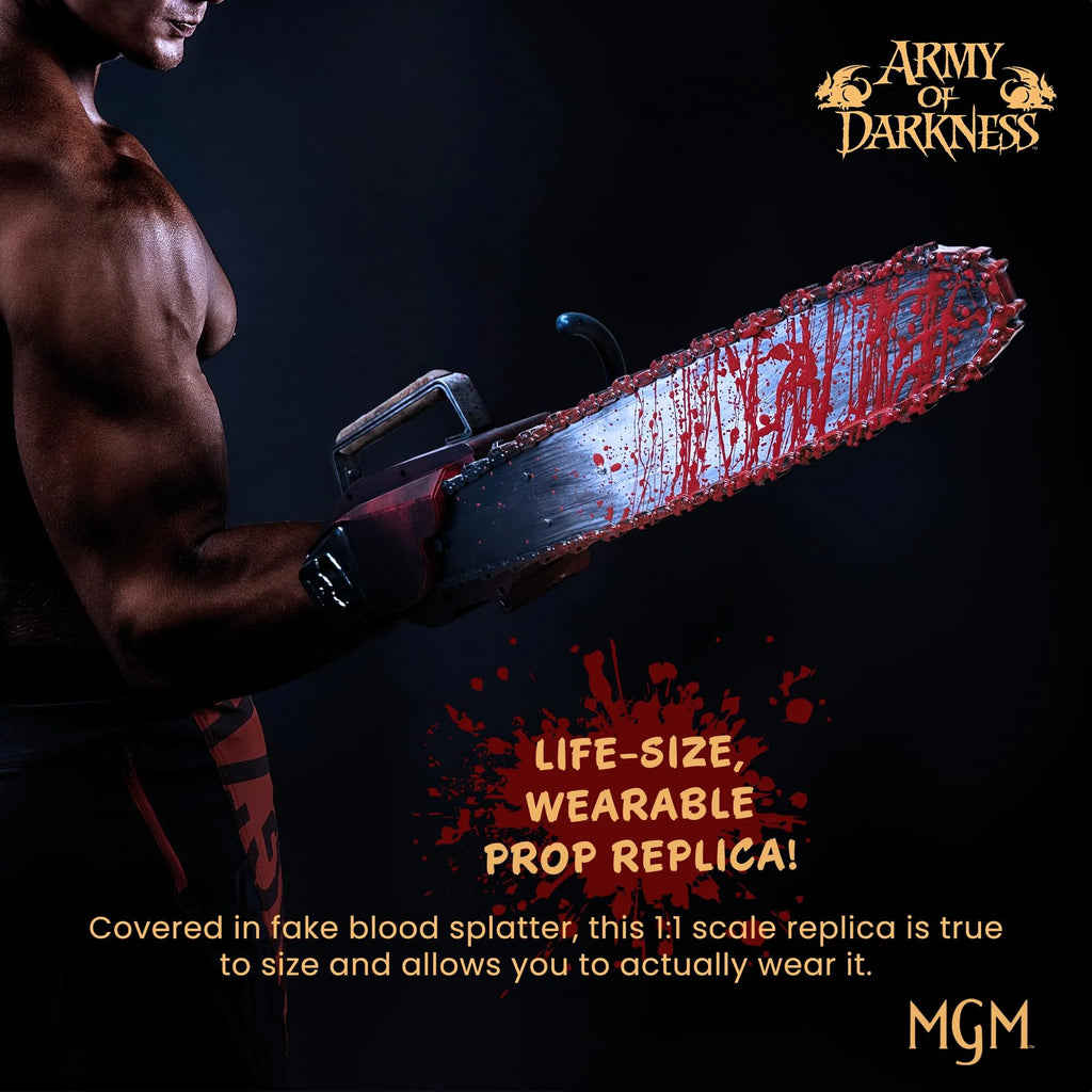 Army of Darkness Ash's Chainsaw 1:1 Scale Electronic Prop Replica